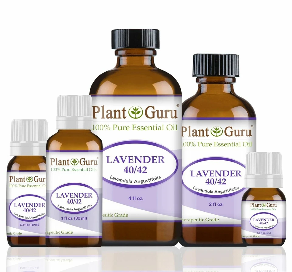 Aceite esencial de lavanda 40/42 100 % puro natural para jabón vela aromaterapia Foto 1 de 1