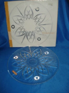 Tortenplatte von Nachtmann, Glas Kristall, Dekor Tiffany, mit OVP-Schachtel - Bild 1 von 11