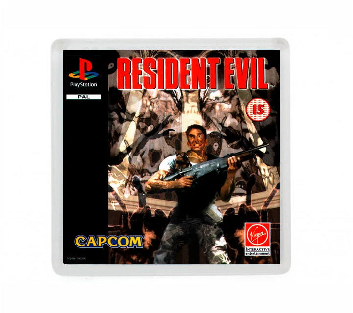 Resident Evil PLAYSTATION Psx Fridge Magnet Kühlschrankmagnet Kühlschrank - Bild 1 von 1