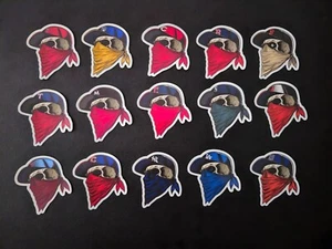 MLB Stickers Baseball Sports Team Decals Skull Bandana Logos Cars Laptops Vinyl - Picture 1 of 16