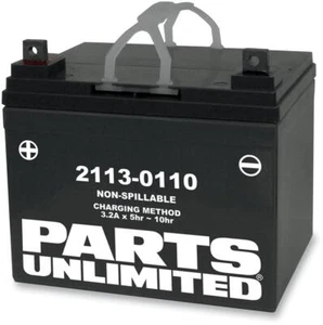 2003-2014 for Yamaha FJR 1300 A PARTS UNLIMITED AGM Battery YT14B4 - Picture 1 of 1