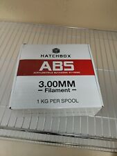 🆕 HATCHBOX ABS 3.00 mm 3D Printer Filament in Black 1kg Spool *🆓 Shipping*