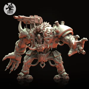 Hell Sarcophagus Walker - Grimdark TaintedWindmill Tank - chaos bringer Traitors - Picture 1 of 1