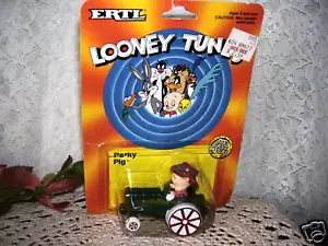 Porky Pig on Farm Tractor by Ertl 1989 Looney Tunes MIP - Picture 1 of 2