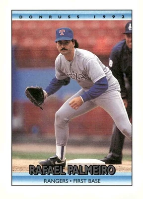 1992 Donruss #46 Rafael Palmeiro - Image 1 of 2
