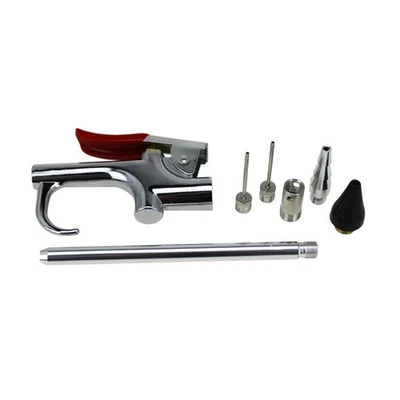 Milton ExelAir Blow Gun & Air Accessory Kit, 7-Piece, 1/4" Fitting, EX0307BKIT  - Image 1 of 4