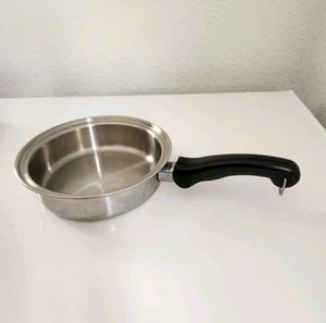SALADMASTER System 7, 9" Skillet TP304-316 Surgical Stainless Steel No Lid - Picture 1 of 8