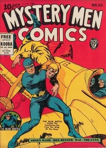 Mystery Men Comics #15 Photocopy Comic Book - Picture 1 of 1