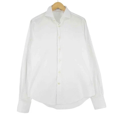 Suitsupply Uomo Bianco Camicia Ok8 Taglia 40 Ufficio Cotone - Immagine 1 di 4