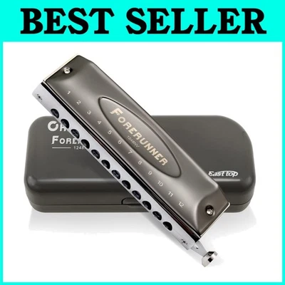 Chromatic Harmonica C Key 12-Hole 48 Tones Mouth Organ Kit - Image 1 of 4