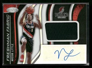 2019-20 Panini Certified #FF-NL Nassir Little Freshman Fabric Signatures - Picture 1 of 2