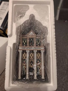 Department 56 "First Metropolitan Bank" #5882-3 In Box - Picture 1 of 5