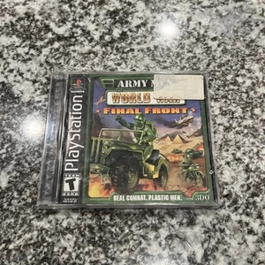 Army Men: World War -- Final Front - (PS1, 2001) *CIB w/ Reg Card Tested Working - Picture 1 of 10
