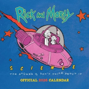 Rick And Morty 2026 Square Wall Calendar Adult Swim Cartoon Sci Fi - Picture 1 of 5