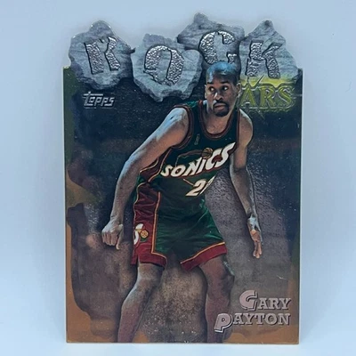 Topps Rock Stars Gary Payton #9 1997-98 Foto 1 de 2