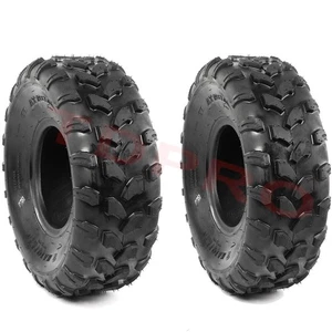 2pc 19x7.00-8 Tyre Tubeless 19x7-8 for ATV Quad Dirt Bike Go Kart Ride on Mower - Picture 1 of 8