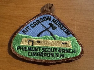 BSA, 1960’s Kit Carson Museum Patch, Philmont Scout Ranch, Button Loop - Picture 1 of 1