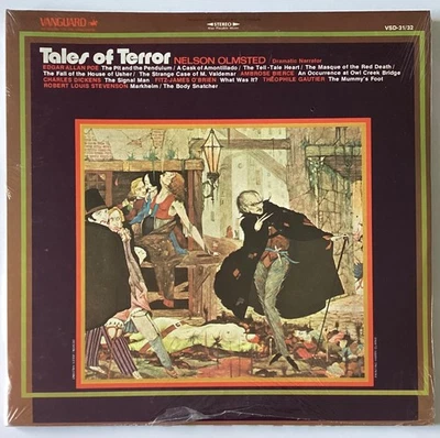 TALES OF TERROR~Nelson Olmsted/Poe/Dickens *SEALED* Orig '71 Classic HORROR 2 LP - Image 1 of 4