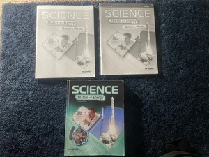 abeka science matter and energy Textbook & Test Books - Picture 1 of 5