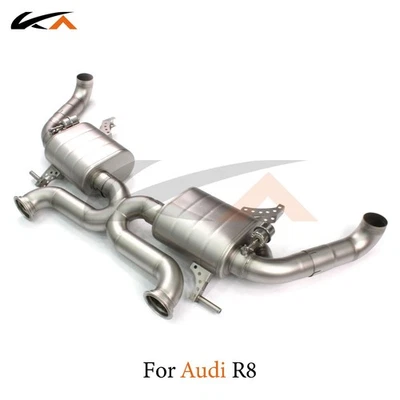 Escape KA Catback para Audi R8 acero sección trasera Foto 1 de 4