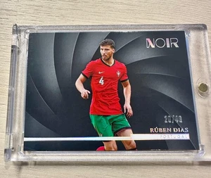 2024-25 Panini Noir PORTUGAL RUBEN DIAS Base /49 Manchester City - Picture 1 of 2