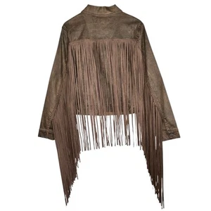 Idyllwind Miranda Lambert Fringe Jacket Womens Small Fringe Western Boho Chic - Picture 1 of 14