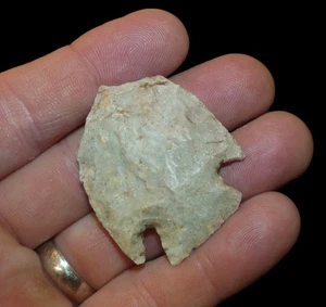 AFTON PETTIS CO MISSOURI AUTHENTIC INDIAN ARROWHEAD ARTIFACT COLLECTIBLE RELIC - Picture 1 of 6