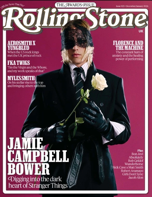 ROLLING STONE UK NO 025 JAMIE CAMPBELL BOWER MAGAZINE N025JCB - Immagine 1 di 1