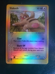 Pokemon Ruby and Sapphire Slakoth 45/109 Reverse Holo Uncommon 2003 NM - Picture 1 of 2