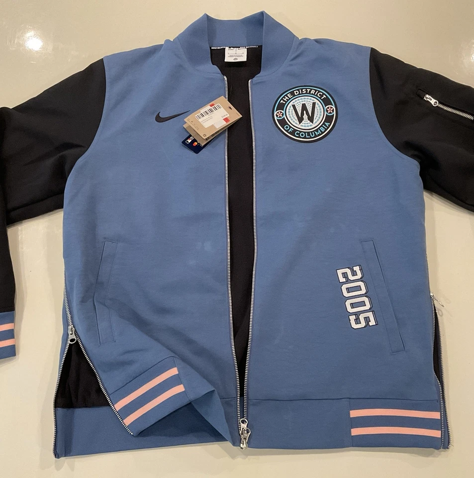 Washington Nationals Nike 2025/2026 City Connect MLB Bomber Jacket/Coat NEW XL - Image 1 of 4