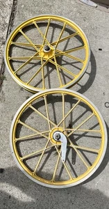 Old School Bmx Lester Schwinn Wheels - Picture 1 of 2