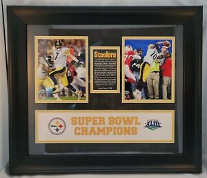 Pittsburgh Steelers Super Bowl XLIII 2009 Champions Custom Framed Pictures