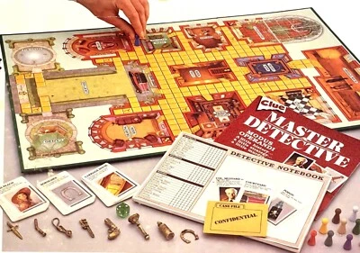 Juego de mesa Clue Master Detective piezas de repuesto individuales elige tu pieza Foto 1 de 4