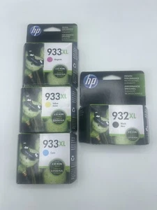 HP 932XL 933XL LARGE CARTRIDGES OfficeJet 6100 6700 Sealed Expired 2017/2018 - Picture 1 of 3