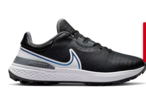 NEW NIKE Mens Infinity Pro 2 Golf Shoes (Anthracite/Black/White) - UK Size 9.5 - Picture 1 of 8