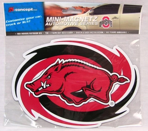 Wholesale Lot of 36 Arkansas Razorbacks Car Truck Auto Team Magnet Football NCAA Cover