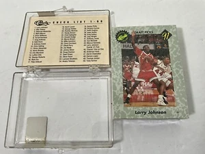 1991 CLASSIC BASKETBALL DRAFT PICKS SET-LARRY JOHNSON+ Sealed Pack w/certificate - Picture 1 of 2