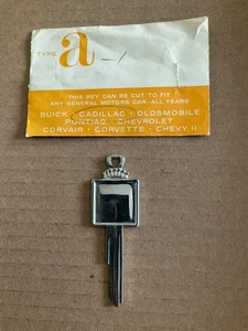 1935-1966 Cadillac Key Blank - Bild 1 von 2