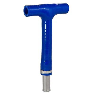 Manguera de pieza en T con marco de silicona Samco azul compatible con Husqvarna FC 250 2016-2018 Foto 1 de 4