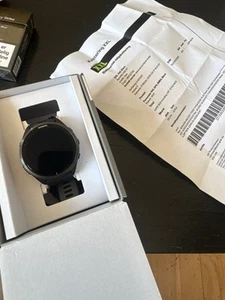 Garmin Forerunner 965 GPS Smartwatch EMEA Black Running & Training, AMOLED, NEW - Zdjęcie 1 z 6