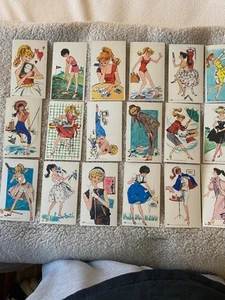 (29) 1962 Barbie Jumbo Fashion Card Singles EX+ - Picture 1 of 4