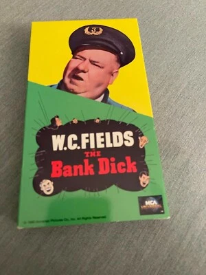 The Bank Dick (Prev Viewed VHS) W.C.Fields Una Merkel Shemp Howard Black & white - Image 1 of 2