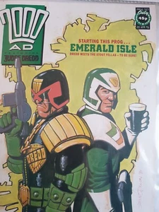 2000AD Prog 727, UK comic - Nice VFN+ clean - Featuring JudgeDredd - 20 Apr 1991 - Foto 1 di 3