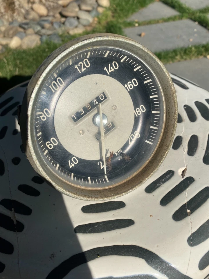 Tacómetro BMW 2000 CS 2000ti BMW 1800-2000 ES para E9 1965-77 euro km tilux Foto 1 de 4