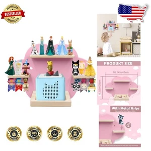 Elegant Freestanding Tonie Figures Shelf - Keeps 12-20 Characters Organized - Picture 1 of 9