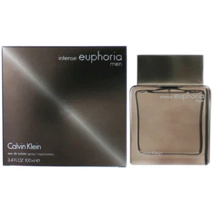Men EUPHORIA INTENSE CALVIN KLEIN 100ml 3.4.Oz Eau De Toilette new IN BOX - Picture 1 of 1