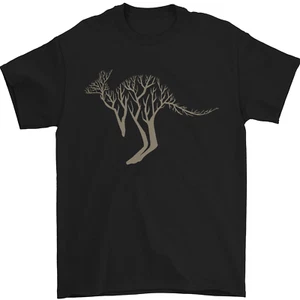Känguru Ökologie Herren T-Shirt Baumwolle Gildan - Bild 1 von 107
