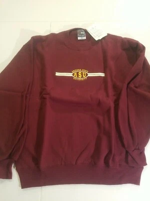 Vintage Arizona State University Sweatshirt 2000 Nos Salesman sample Size large - Image 1 of 4