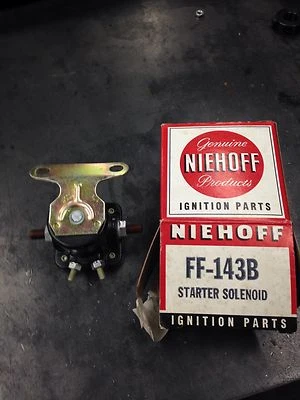 Niehoff Genuine Auto Part FF-143B Solenoid Starter Switch Tractor Truck Part - Image 1 of 3