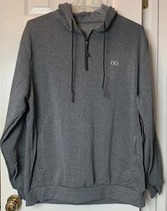 2(X)IST Performance leichter Kapuzenpullover mit Viertelreißverschluss für Herren 2XL XXL grau neu - Bild 1 von 12
